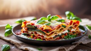Healthy Lasagna Recipe – Low-Calorie, Low FODMAP, High-Protein & Vegetarian